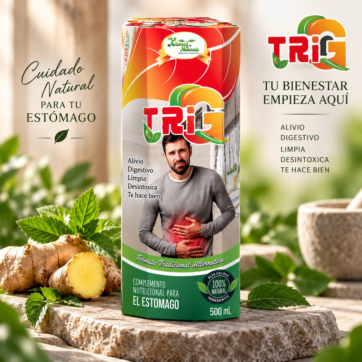 BEBIDA PARA LA GASTRITIS